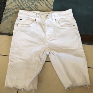 White Denim Calvine Klein Shorts boy12